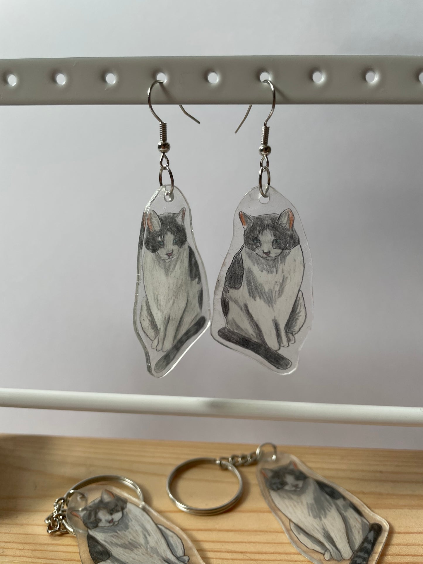 Customised Pet shrinkie earrings