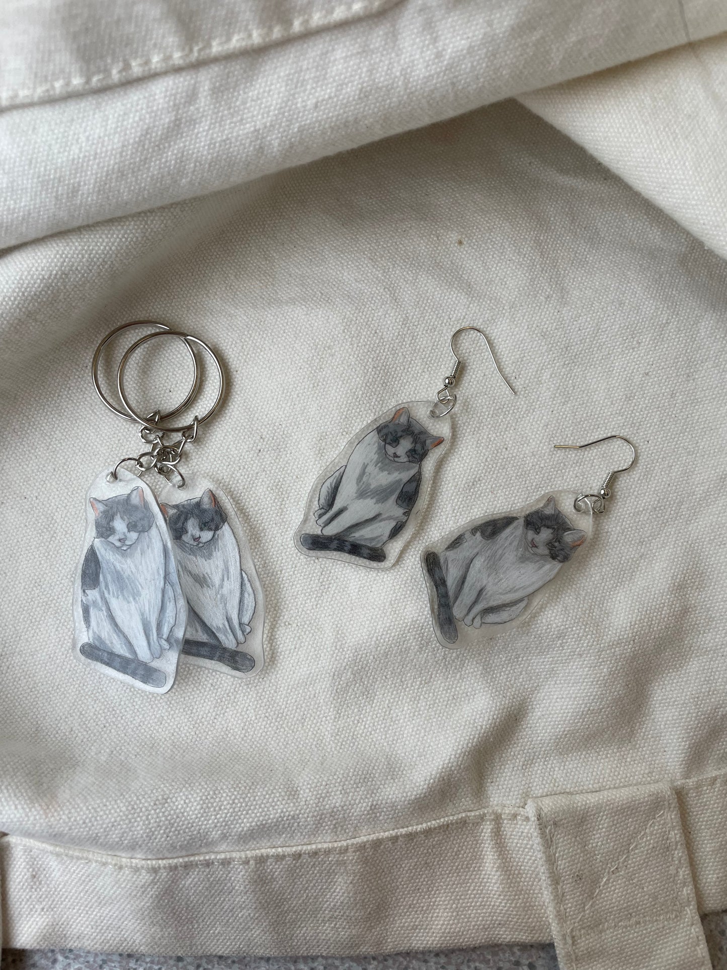 Customised Pet shrinkie earrings