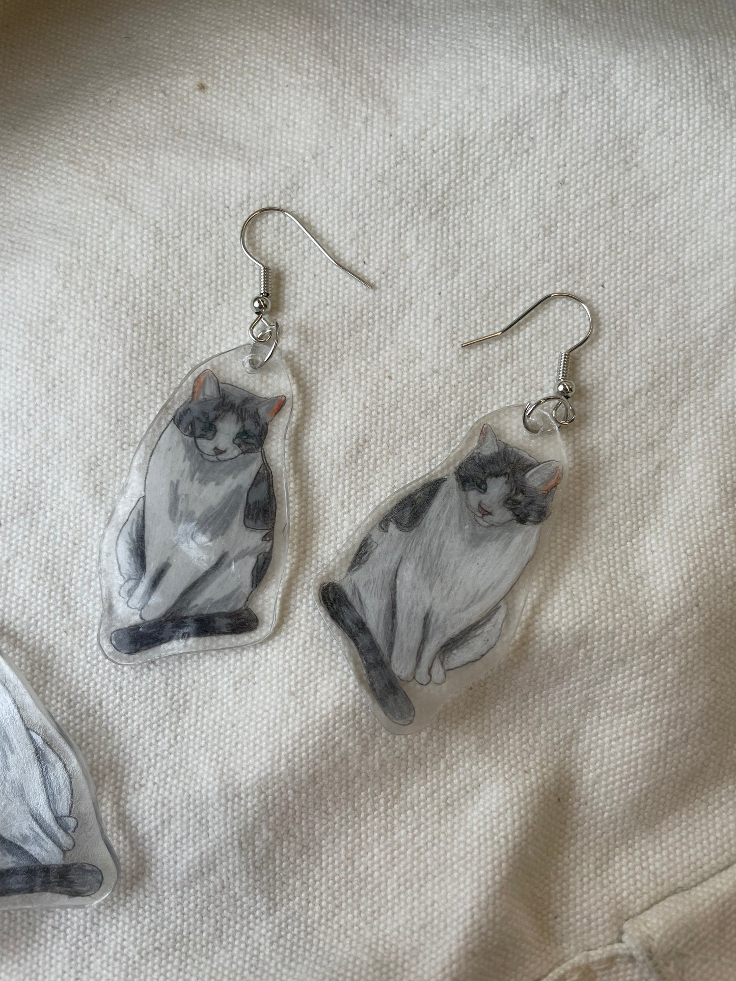 Customised Pet shrinkie earrings