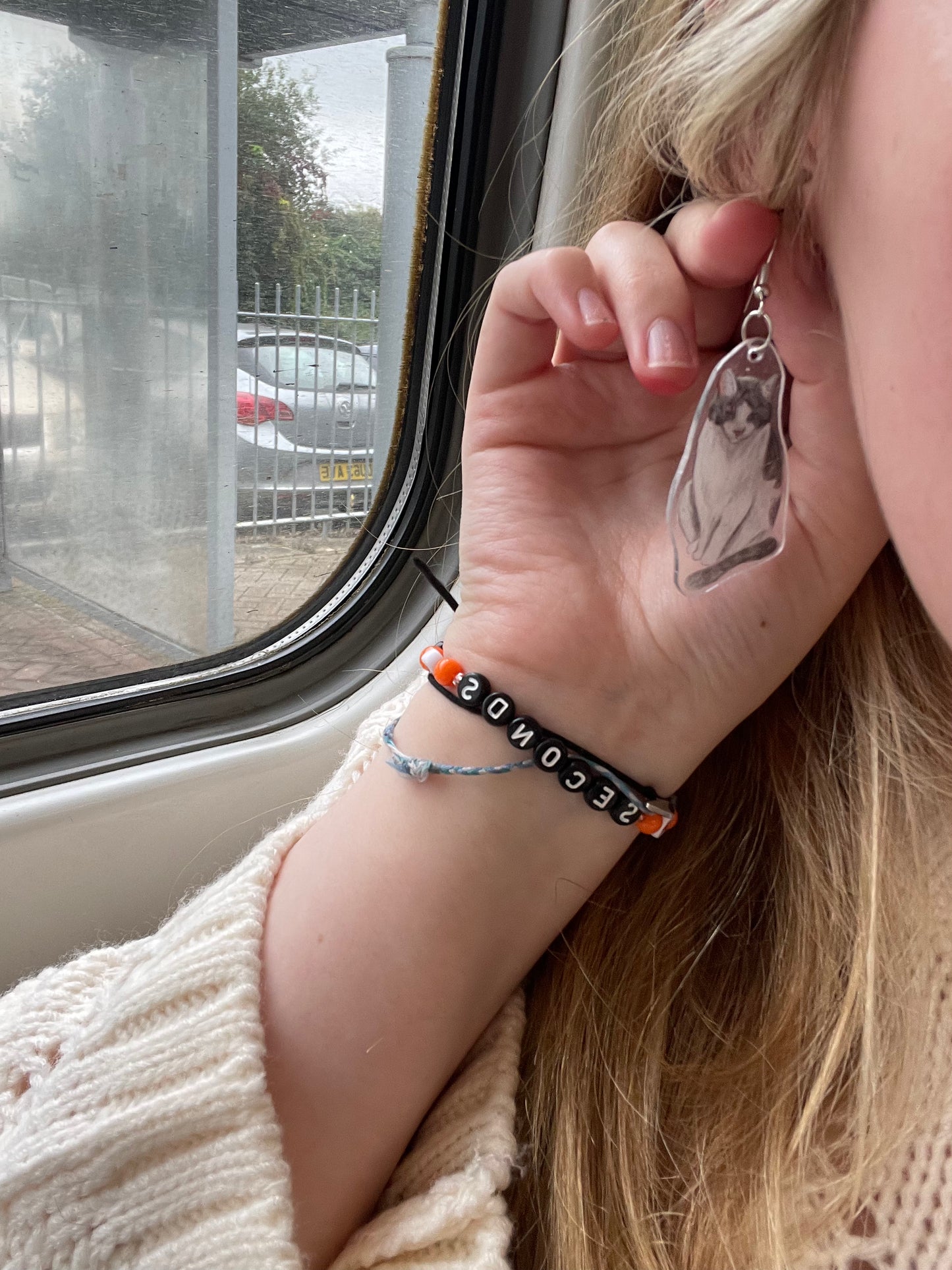 Customised Pet shrinkie earrings